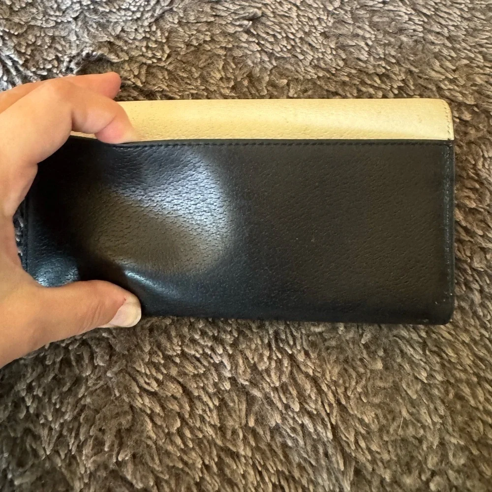 KATE SPADE Two Tone Snap Wallet